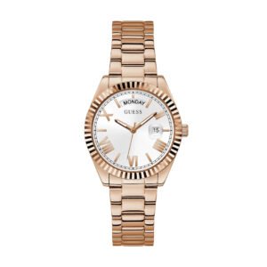 Guess Luna Rose Gold White Dial Women's Watch GW0308L3