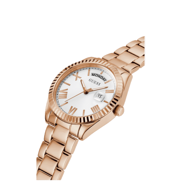 Guess Luna Rose Gold White Dial Women's Watch GW0308L3