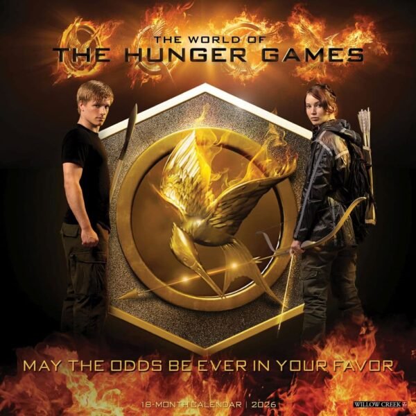 Hunger Games 2026 Wall Calendar
