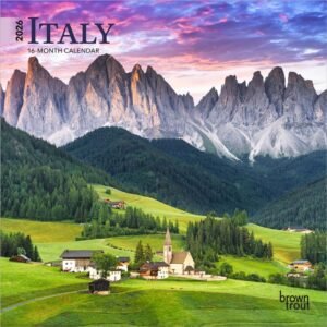 Italy 2026 Mini Wall Calendar