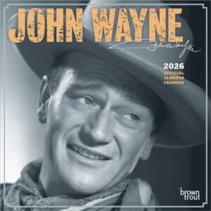 John Wayne 2026 Mini Wall Calendar