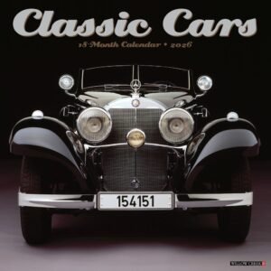 Just Classic Cars 2026 Wall Calendar