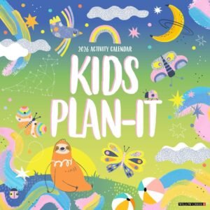 Kids 2026 Plan It Wall Calendar