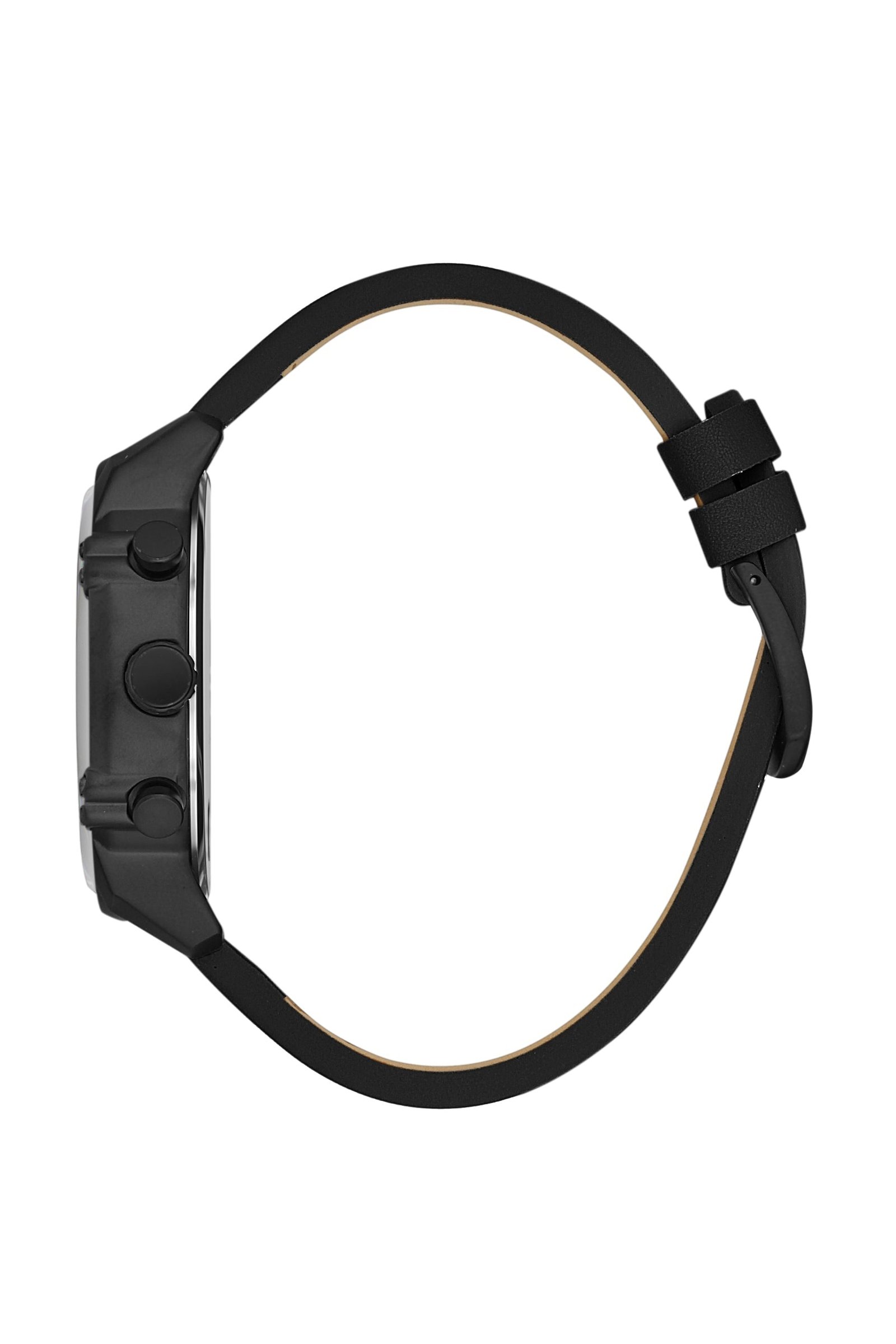 Lee Cooper Men’s Black Analog Silicone Strap Watch – LC06506.661-NL