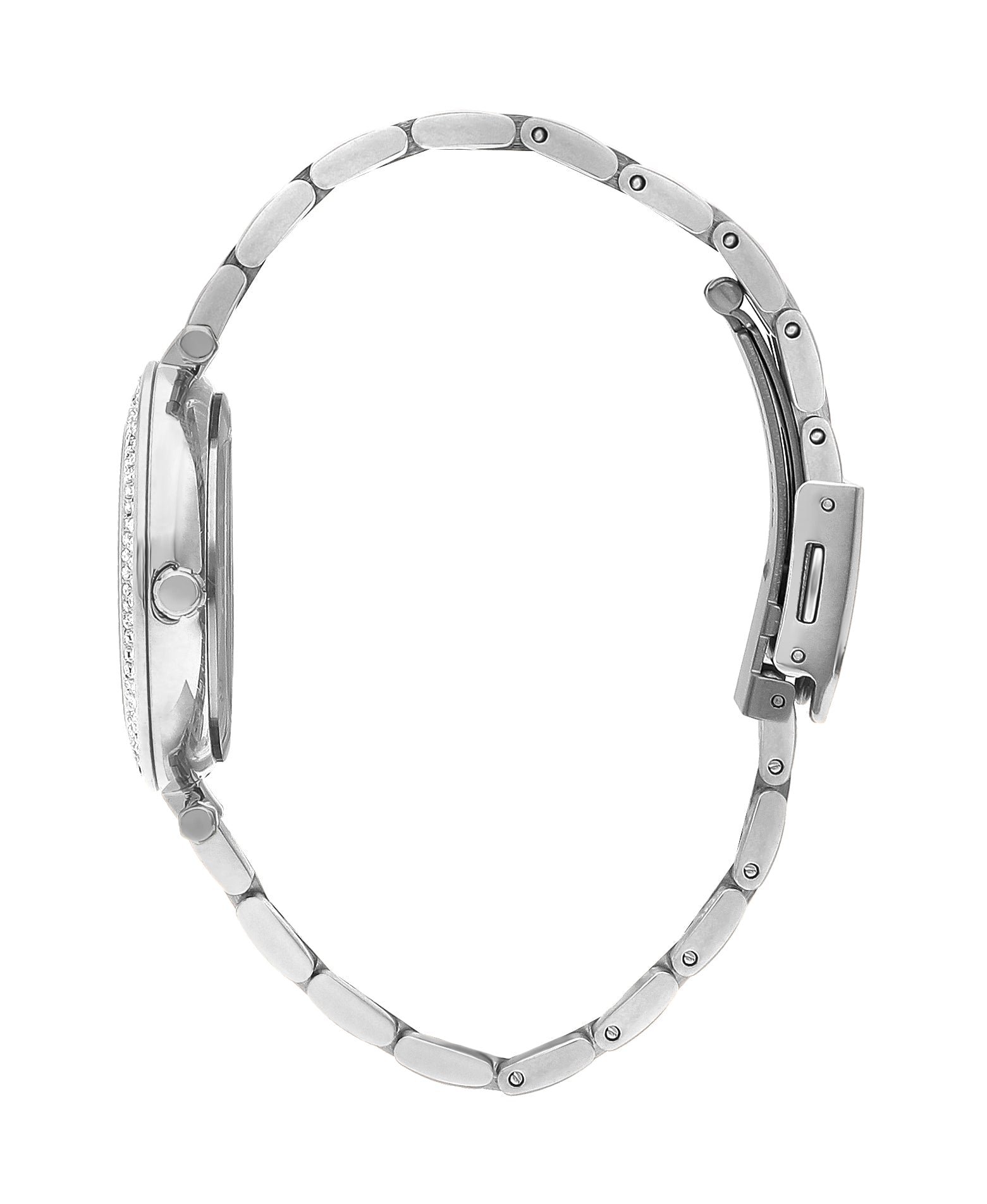Lee Cooper Women’s 34 MM Silver Analog Blue Dial Watch – LC07864.390