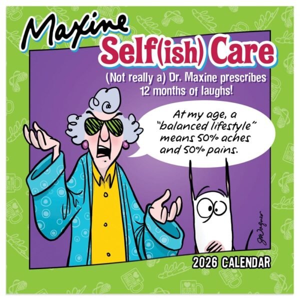 Maxine 2026 Mini Wall Calendar
