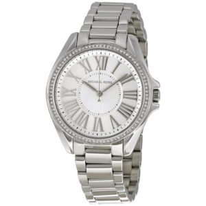 Michael Kors Kacie Silver Dial Stainless Steel Ladies Watch MK6183