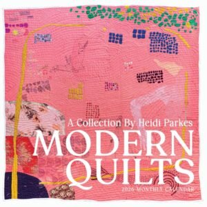 Modern Quilts 2026 Wall Calendar