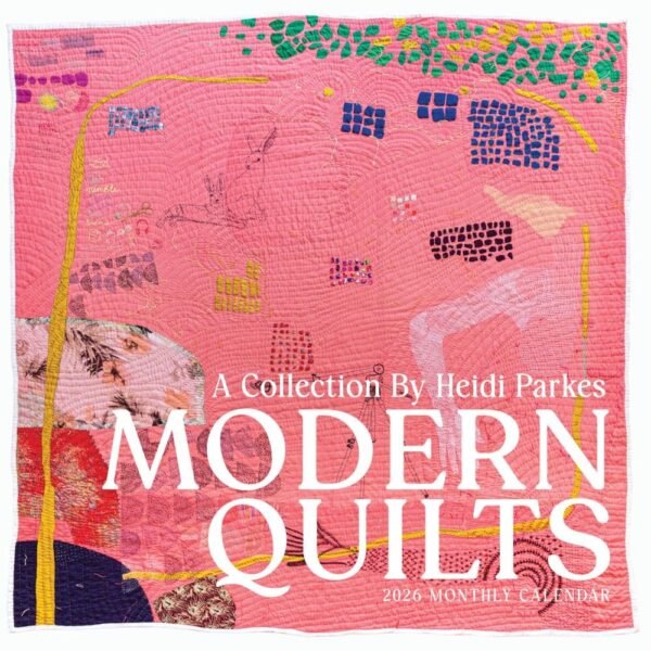 Modern Quilts 2026 Wall Calendar