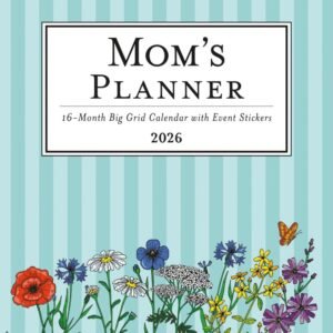 Moms Planner 2026 Big Grid Wall Calendar