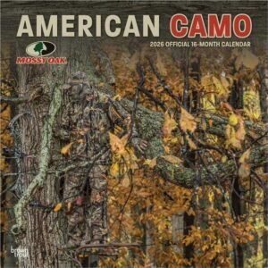 Mossy Oak Camo 2026 Wall Calendar