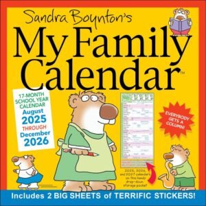My Family 2026 Wall Calendar by Sandra Boynton