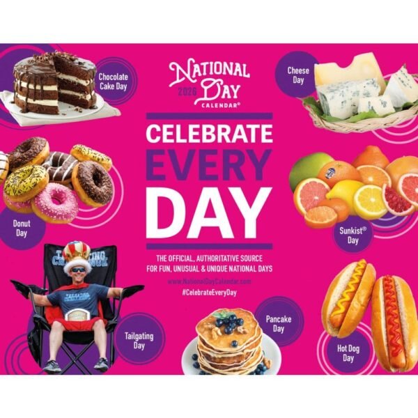 National Day 2026 Desk Calendar