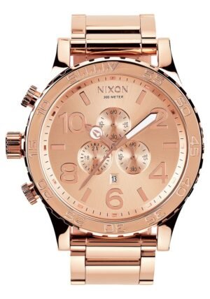 Nixon 51-30 Chrono Rose Gold Men's Watch Men's Watch A083-897