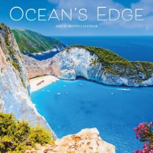 Oceans Edge 2026 Wall Calendar
