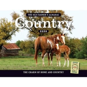 Old Farmers Almanac Country 2026 Wall Calendar