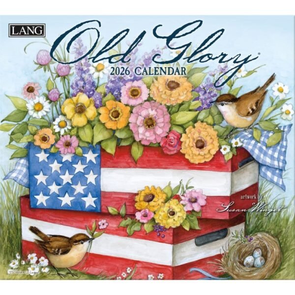 Old Glory 2026 Wall Calendar by Susan Winget