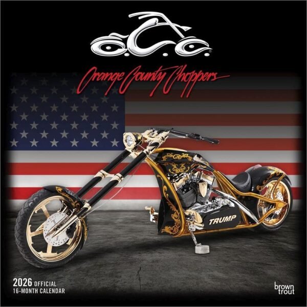 Orange County Choppers 2026 Wall Calendar