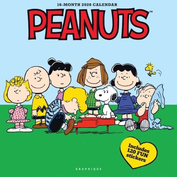 Peanuts Happiness is 2026 Wall Calendar