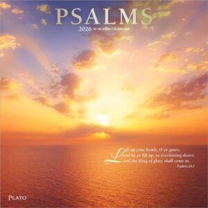 Psalms Plato 2026 Wall Calendar