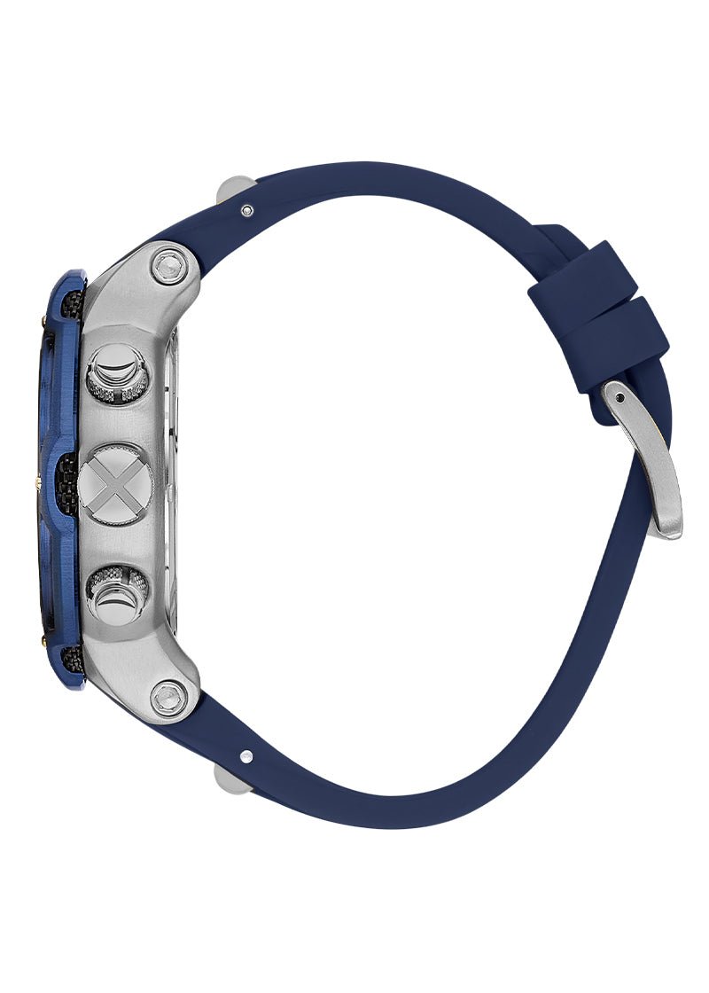 Quantum Hunter Men’s Dark Blue Dial Chronograph Watch – HNG1051.399
