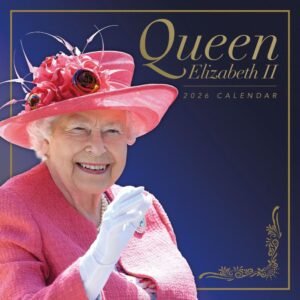 Queen Elizabeth II 2026 Wall Calendar