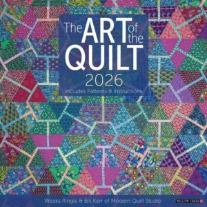 Quilt Art of 2026 Wall Calendar