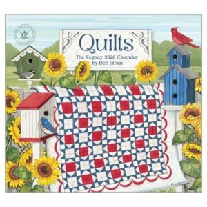 Quilts 2026 Wall Calendar
