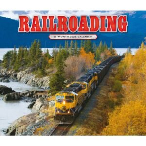 Railroading 2026 Wall Calendar