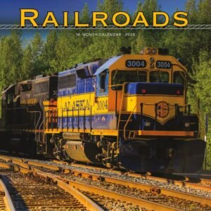 Railroads 2026 Wall Calendar
