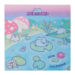 Rainylune 2026 Wall Calendar