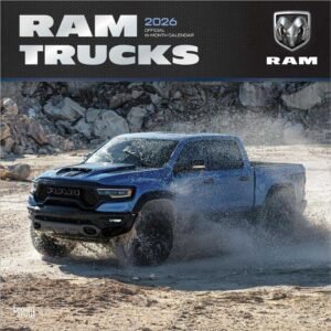 Ram Trucks 2026 Wall Calendar