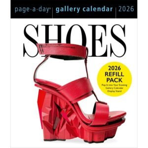 Shoes Gallery 2026 Desk Calendar Refill Pack