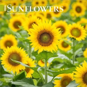 Sunflowers 2026 Mini Wall Calendar