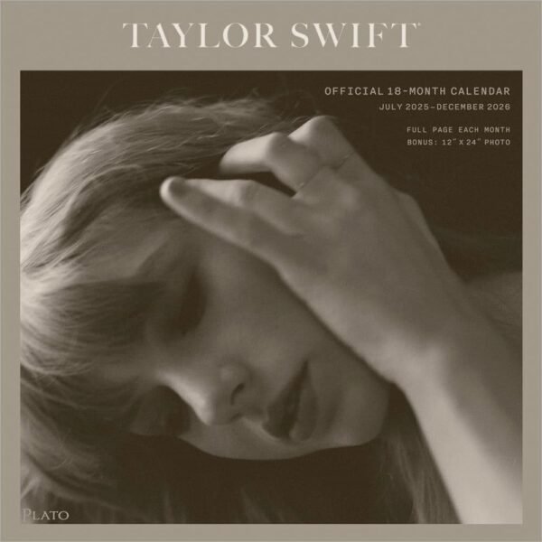 Taylor Swift 18 Month 2026 Wall Calendar