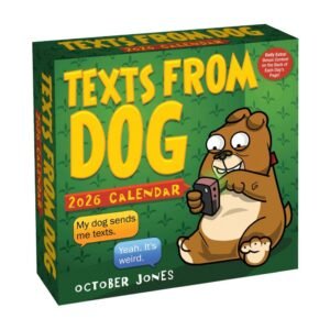Texts from Dog 2026 Desk Calendar