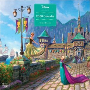 Thomas Kinkade Disney Collection 2026 Wall Calendar