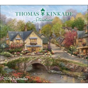 Thomas Kinkade Painter of Light 2026 Wall Calendar