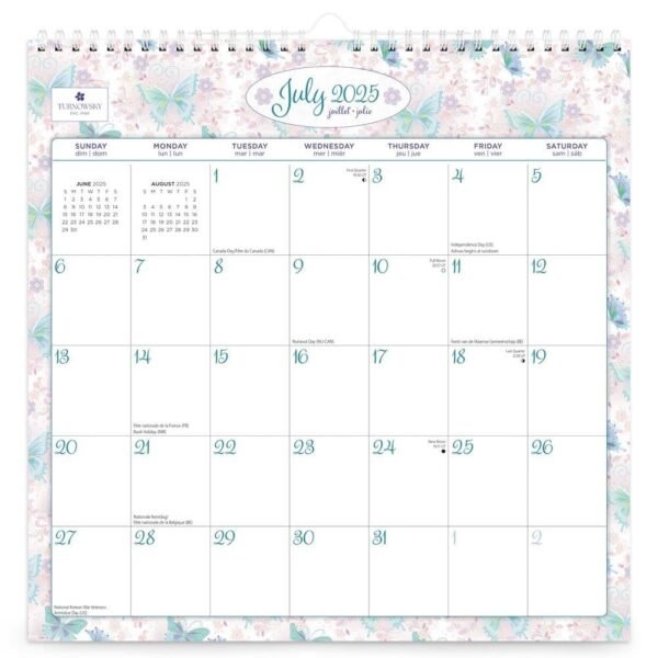 Turnowsky House 2026 Wall Calendar