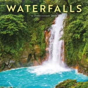 Waterfalls 2026 Wall Calendar
