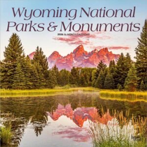 Wyoming National Parks 2026 Wall Calendar