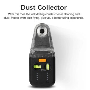 ABVT-Electric Drilling Dust Collector With Wall Suction Vacuum 2 In 1 Household Tools Featuring Laser Level - AliExpress 1420