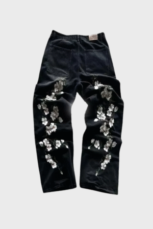 'Blossom' Embroidered Jeans