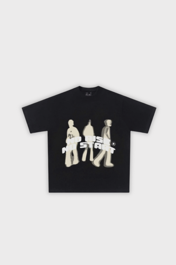 Graphic Tee 'No Rise No Start'