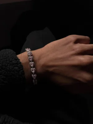 Heart Crystal Bracelet - MyGarments