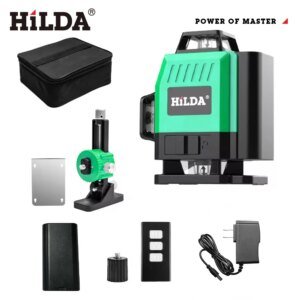 HILDA 16 Lines Green Laser Horizontal 4D 360 Self Leveling Strong Green Light Beam Vertical And Horizontal Optical Instrument - AliExpress 1420