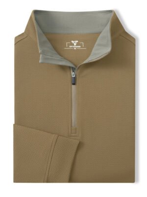Jacquard Performance Quarter-Zip