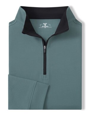 Jacquard Performance Quarter-Zip