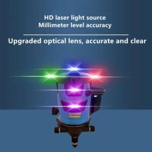 Laser Level 5 Lines 6 Points Purple Blue Green Red Automatic Self Leveling 360 Horizontal Vertical Cross Laser Beam Line - AliExpress 1420