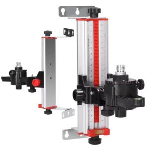 【Limited-Stock!】Stable Mounting Aluminum Alloy Construction Adjustable Laser Level Bracket Laser Level With 1/4 To 5/8In Screw A
